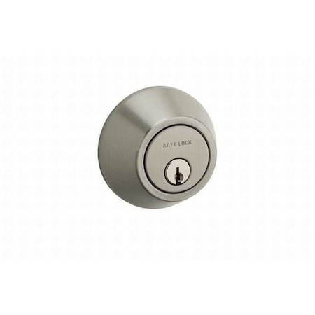 Kwikset SGL CYL Deadbolt w/RCAL Latch and RCS St SD9100-15